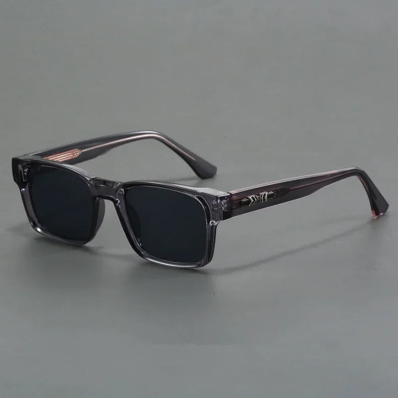 New Men's Advanced Ultra Light Coarse Frame Fashion Square Sunglasses