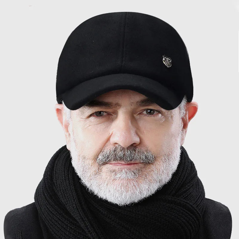 New Men Winter Thickened Ear Protection Baseball Caps