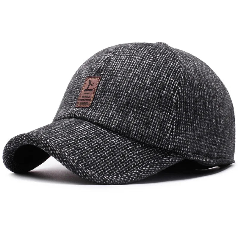 New Men Winter Thickened Ear Protection Baseball Caps