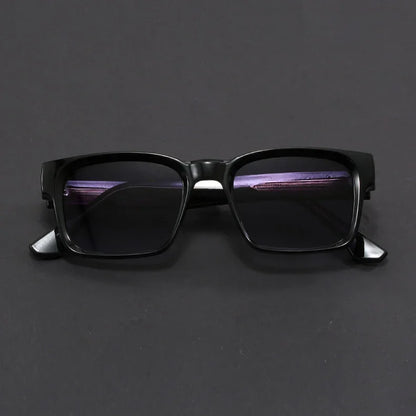 New Men's Advanced Ultra Light Coarse Frame Fashion Square Sunglasses