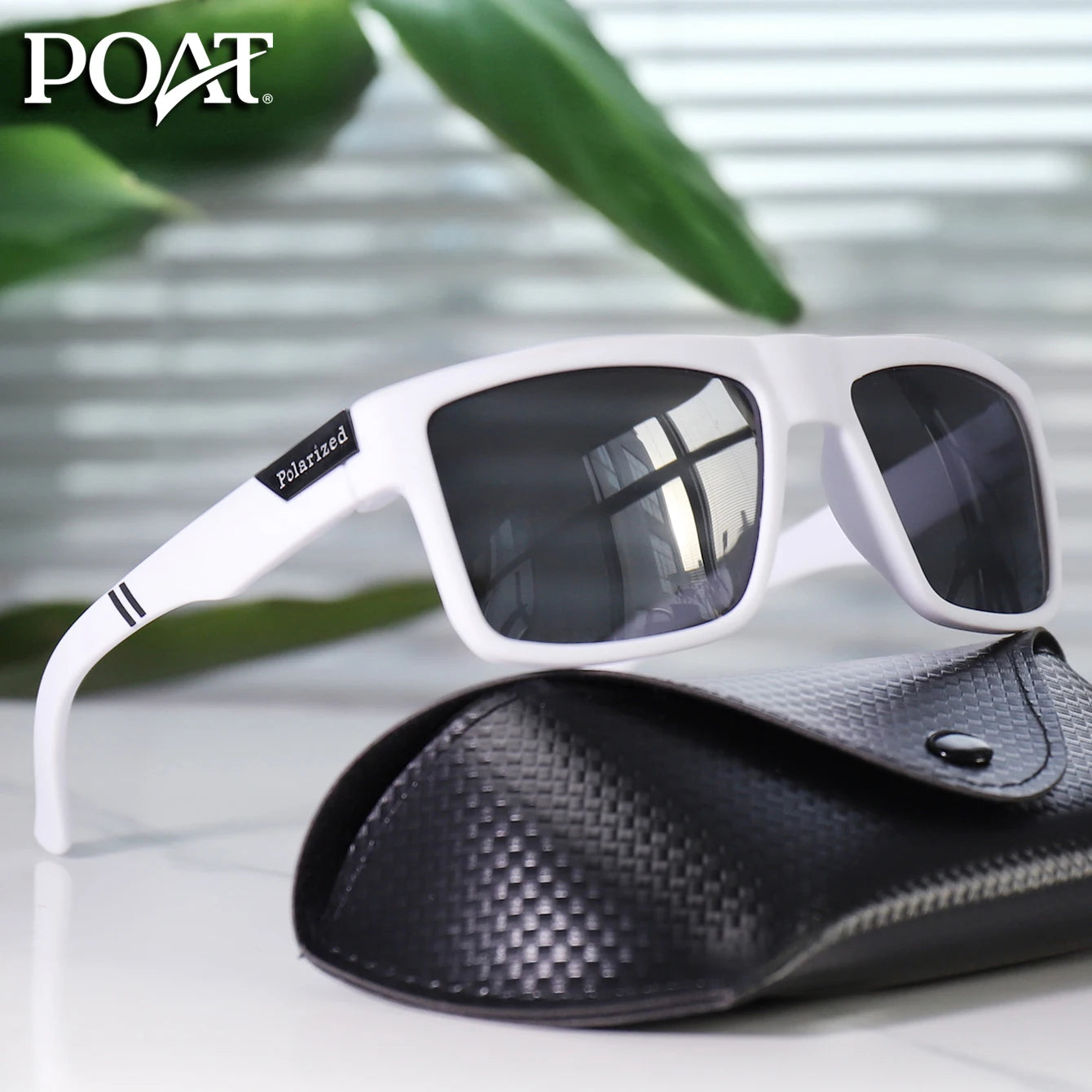 TAMWY Polarized Sports Sunglasses – Premium UV Protection for Cycling, Running &amp; Outdoor Adventures | Unisex Square Design