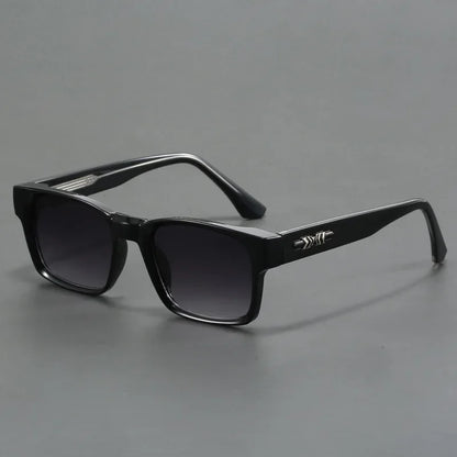 New Men's Advanced Ultra Light Coarse Frame Fashion Square Sunglasses