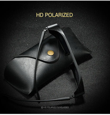 New Sunglasses Driving Glasses Polarized Sunglasses Men Women Round Box Outdoor Fishing Riding Mirror Motorcycle Running Travel