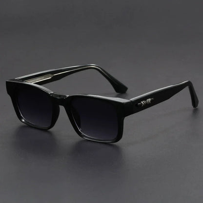 New Men's Advanced Ultra Light Coarse Frame Fashion Square Sunglasses