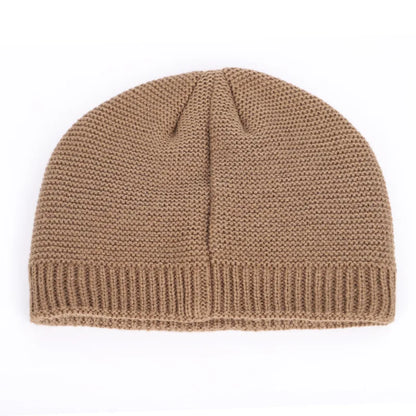 New winter knit hats men's and women's outdoor warm thickening
