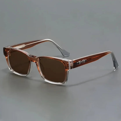 New Men's Advanced Ultra Light Coarse Frame Fashion Square Sunglasses