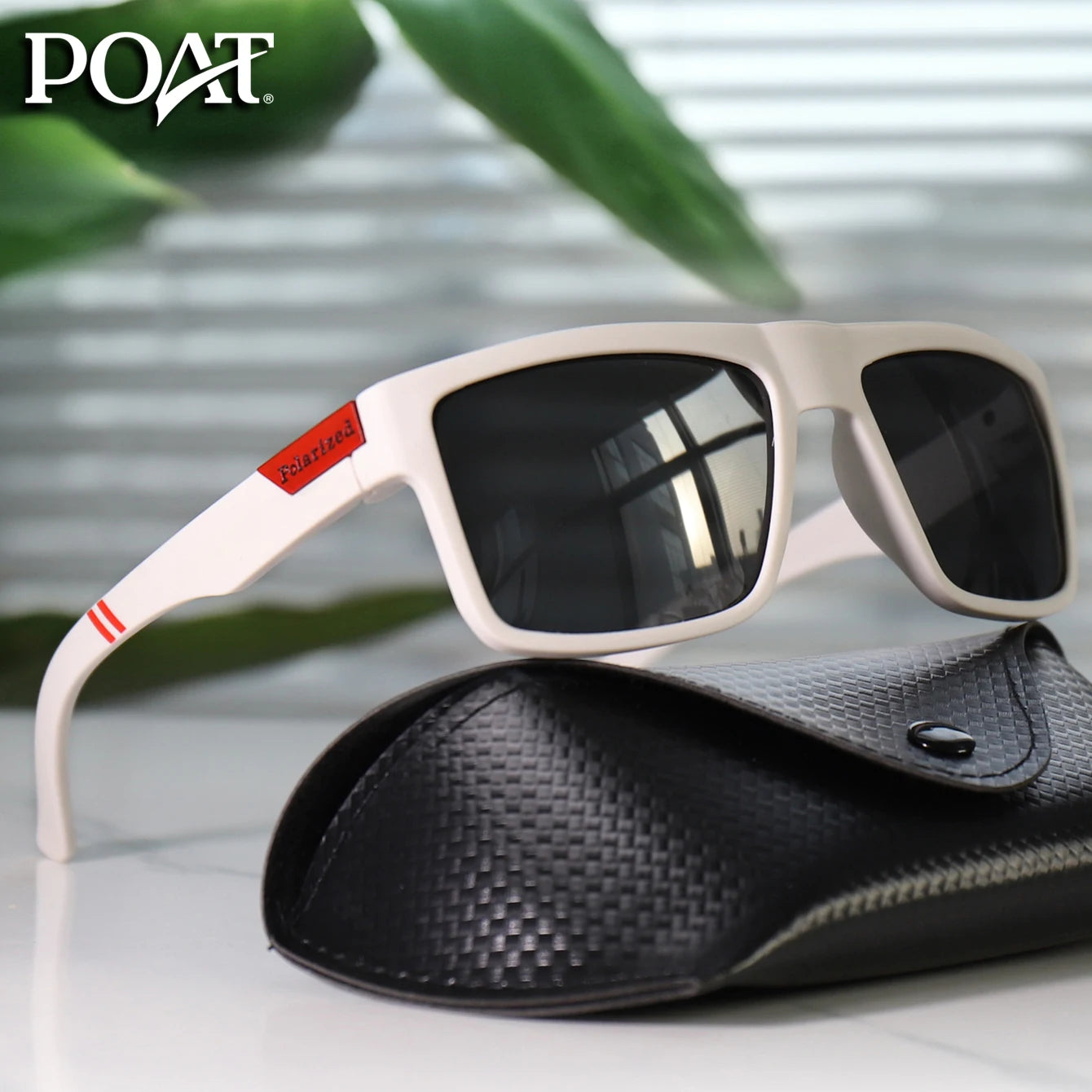 TAMWY Polarized Sports Sunglasses – Premium UV Protection for Cycling, Running &amp; Outdoor Adventures | Unisex Square Design