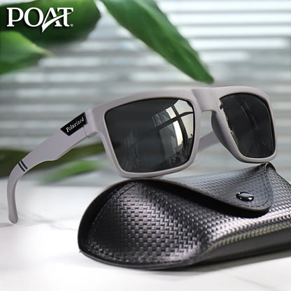 TAMWY Polarized Sports Sunglasses – Premium UV Protection for Cycling, Running &amp; Outdoor Adventures | Unisex Square Design