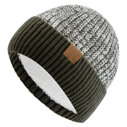 New Winter Hats Women and men Fashion Warm Beanie Cap Casual Winter Knitted Hats