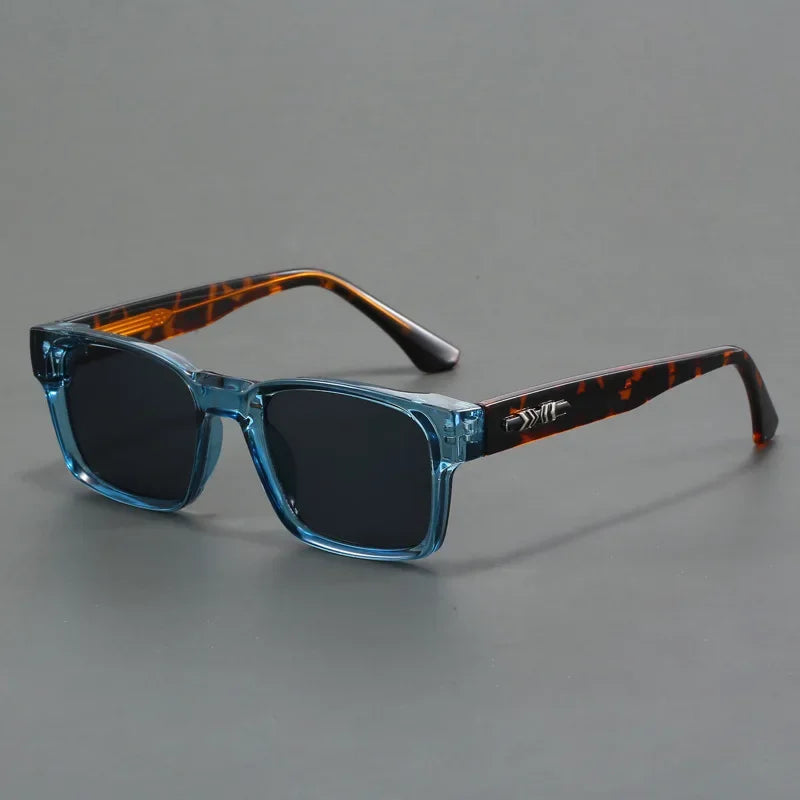 New Men's Advanced Ultra Light Coarse Frame Fashion Square Sunglasses