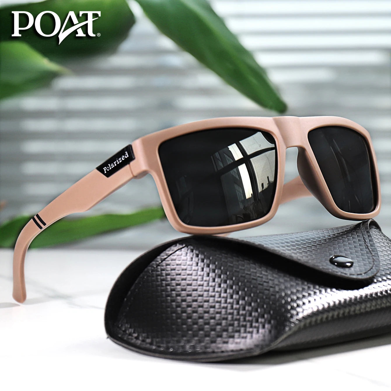 TAMWY Polarized Sports Sunglasses – Premium UV Protection for Cycling, Running &amp; Outdoor Adventures | Unisex Square Design