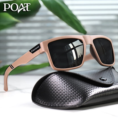 TAMWY Polarized Sports Sunglasses – Premium UV Protection for Cycling, Running &amp; Outdoor Adventures | Unisex Square Design