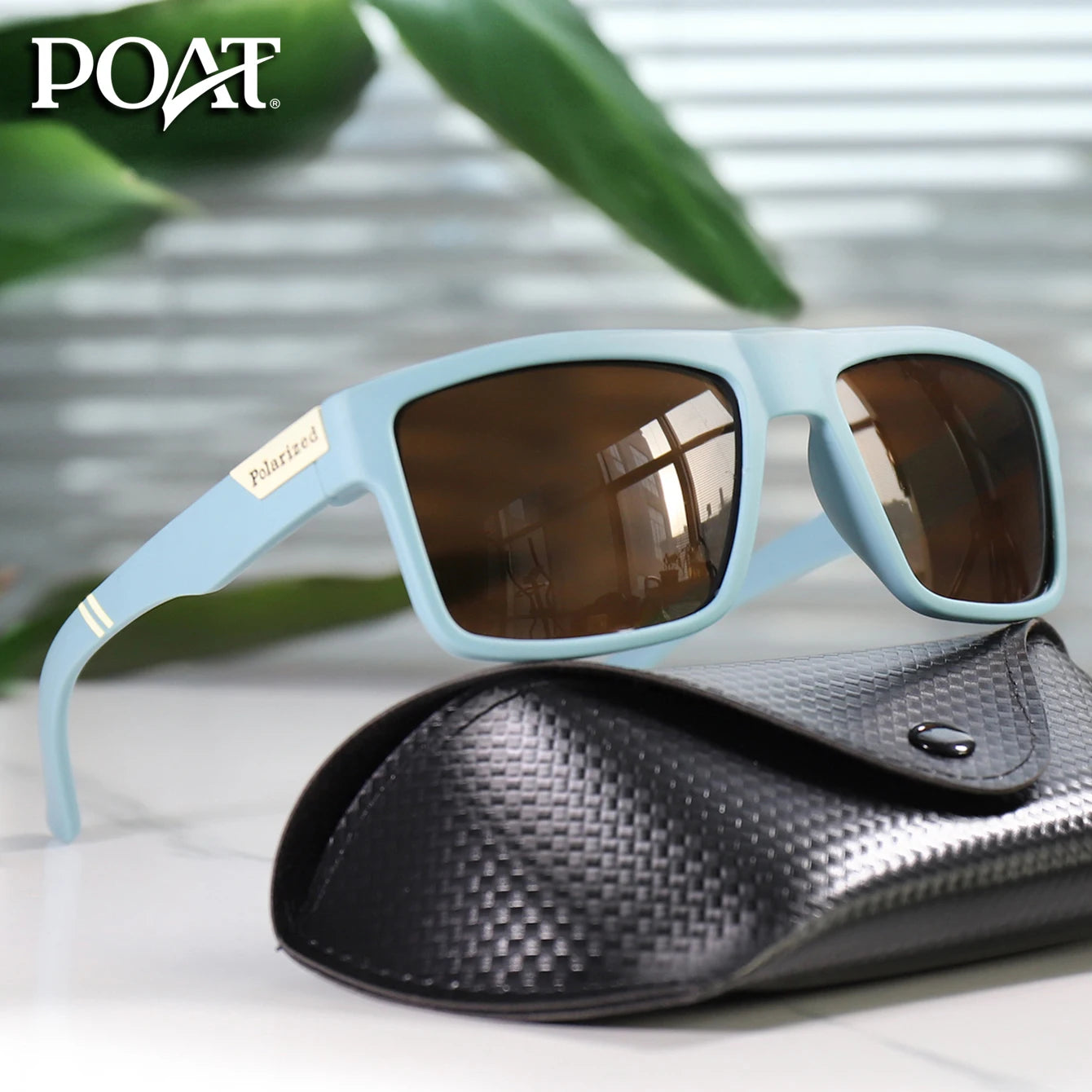 TAMWY Polarized Sports Sunglasses – Premium UV Protection for Cycling, Running &amp; Outdoor Adventures | Unisex Square Design